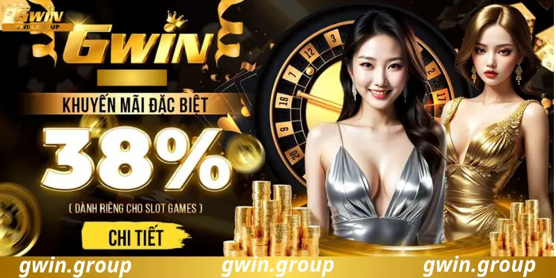 Khuyến mãi dành riêng cho game slots tại Gwin